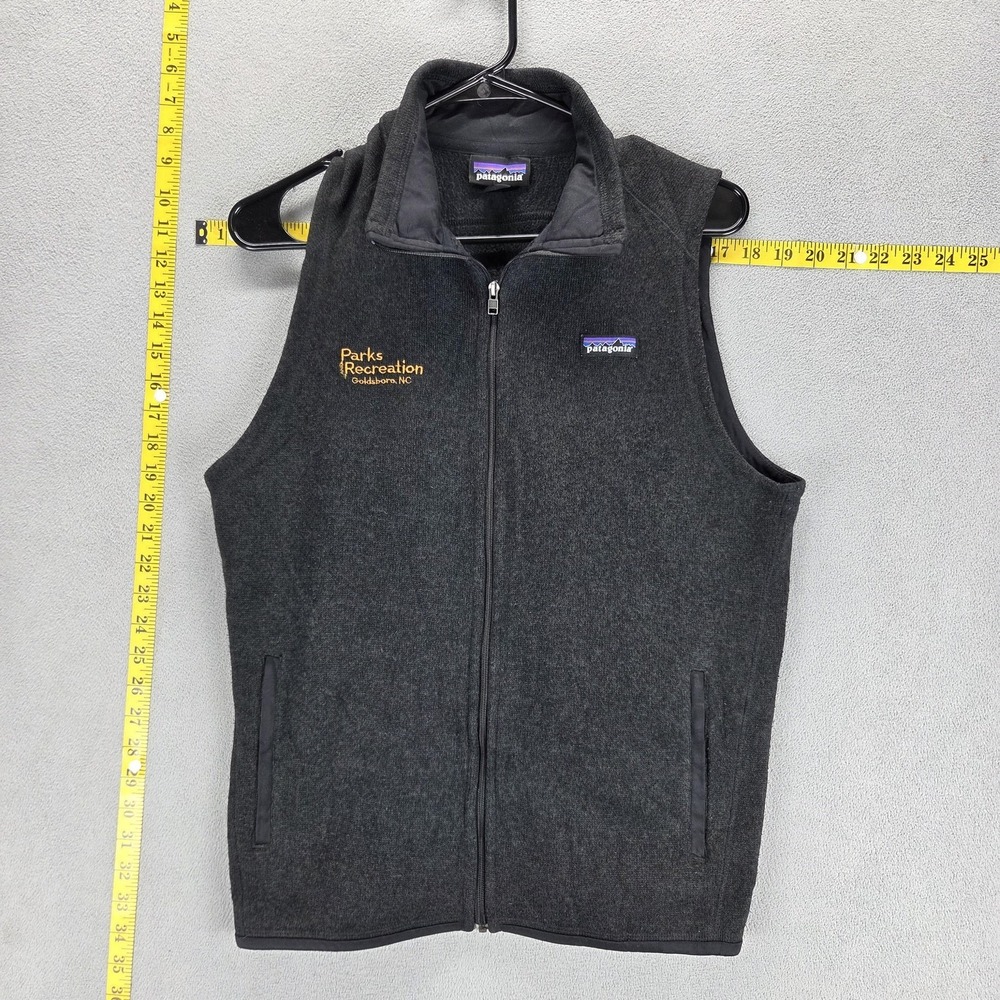 Patagonia Vest Womens Medium Gray Better Sweater Fleece Knit Full Zip